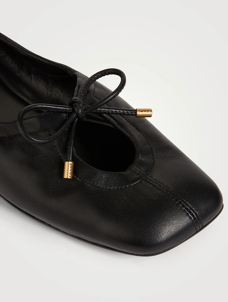 Le Sunset Leather Ballet Slippers