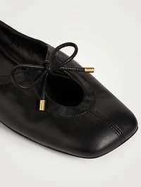 Le Sunset Leather Ballet Slippers