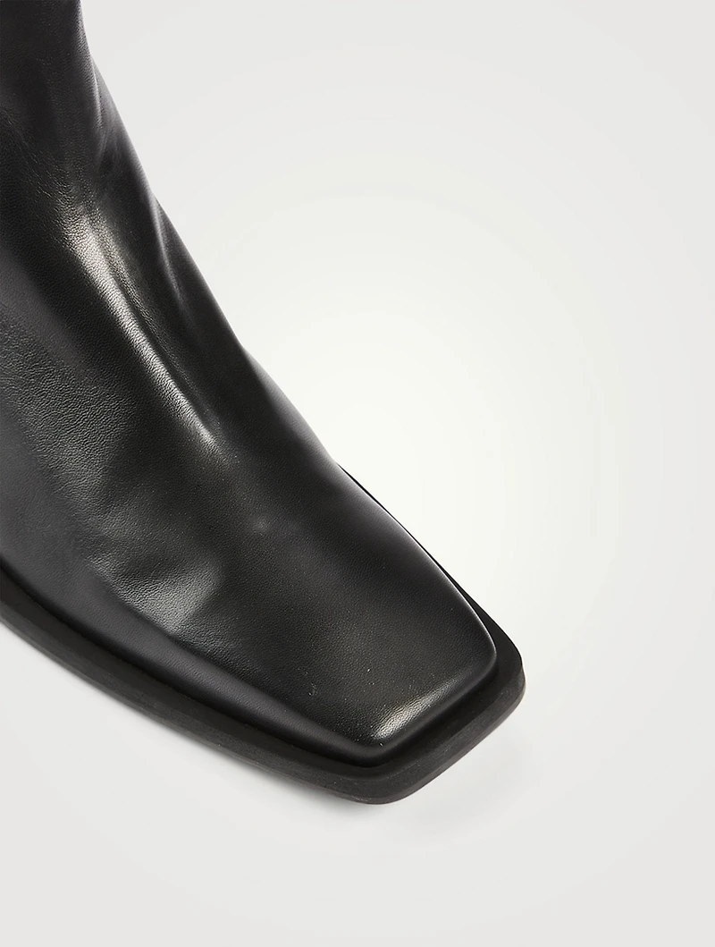 Le Maddox Leather Ankle Boots