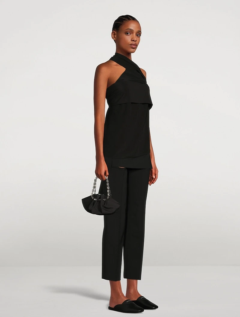 Mini Kenny Satin Clutch