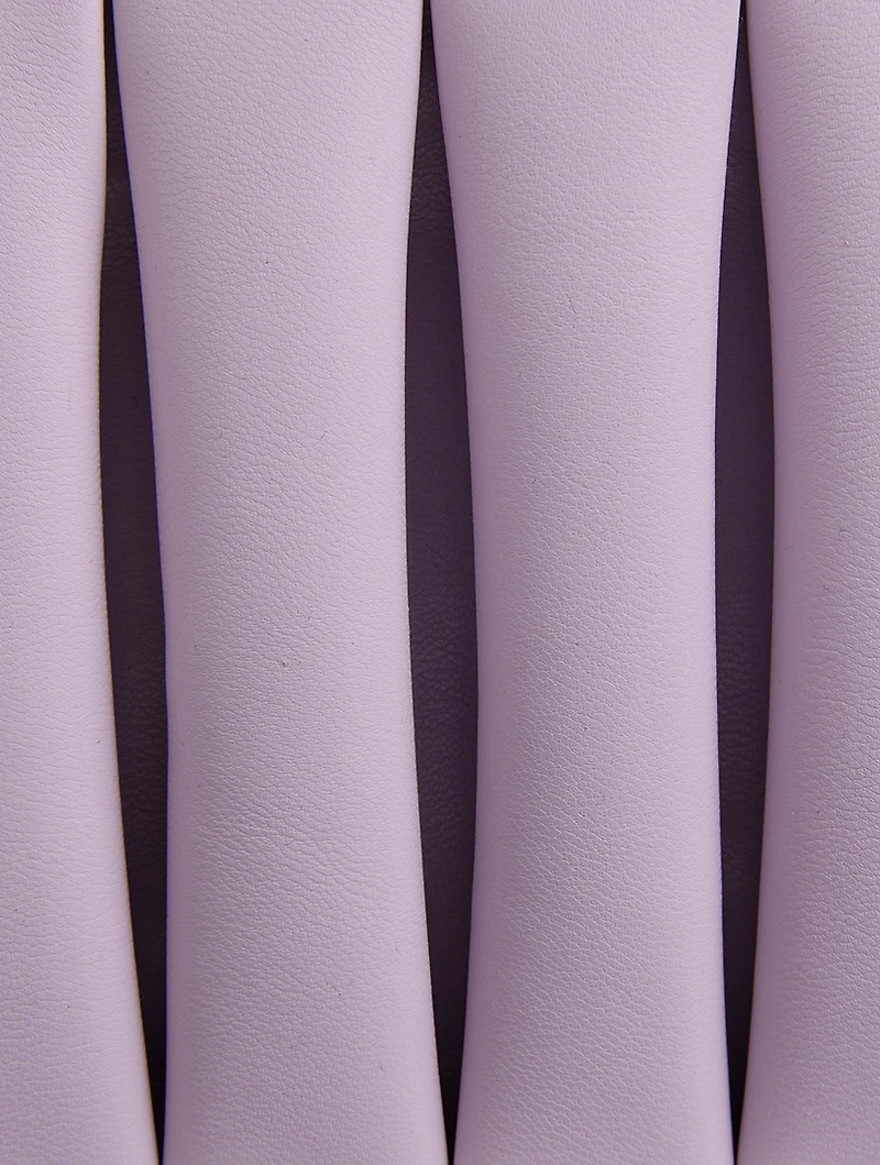Aria Pleated Vegan Leather Tote Bag