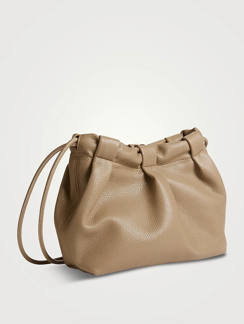 Thetis Vegan Leather Bucket Bag