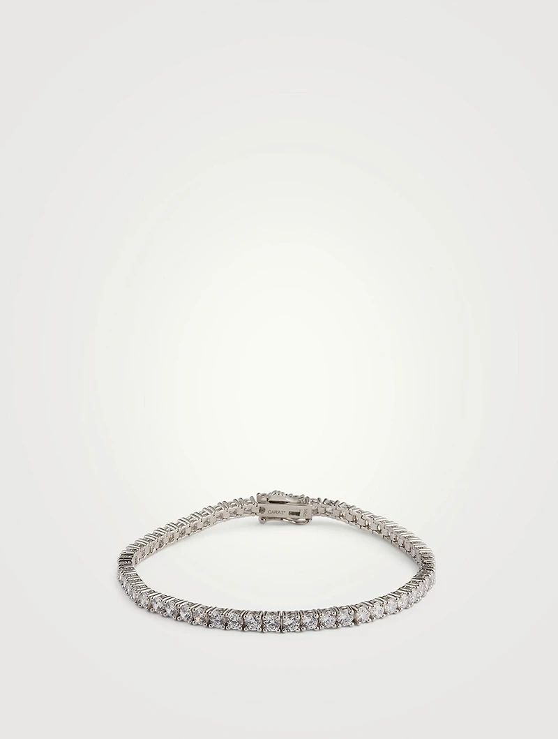 Vianne Round Prong Tennis Bracelet