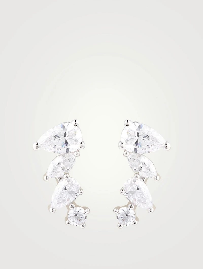 Abigail Marquise Cluster Stud Earrings