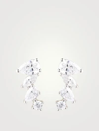 Abigail Marquise Cluster Stud Earrings