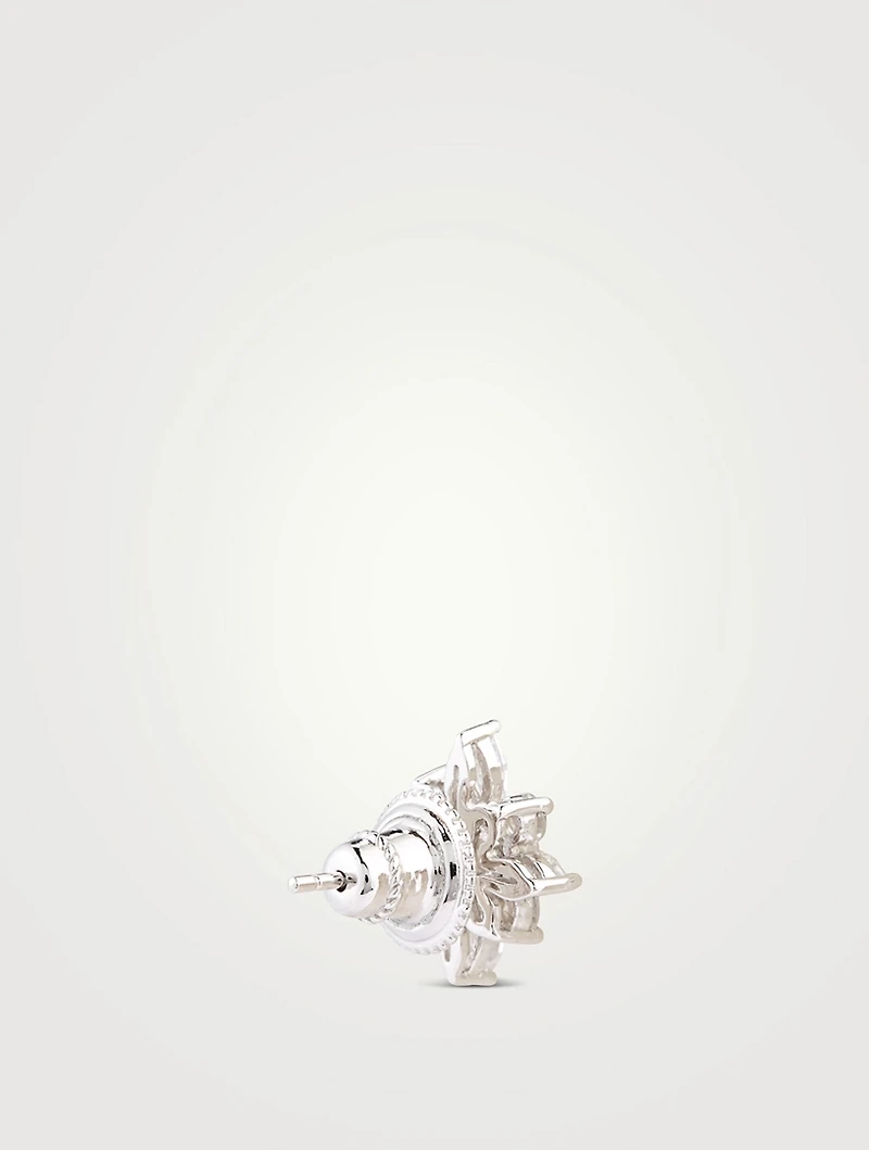 Snowflower Stud Earrings