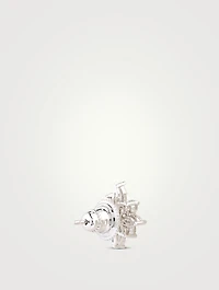 Snowflower Stud Earrings