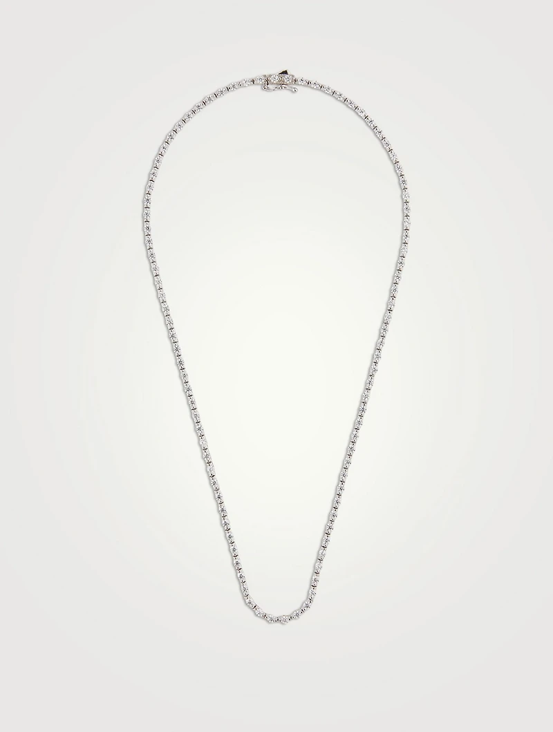 Coralie Round-Stone Necklace