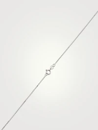 9K White Gold Camden Heart Pendant Necklace