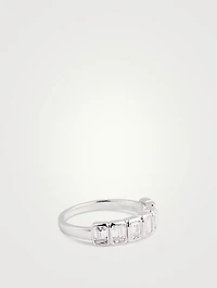 Cassidy Emerald Line Ring