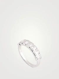 Cassidy Emerald Line Ring