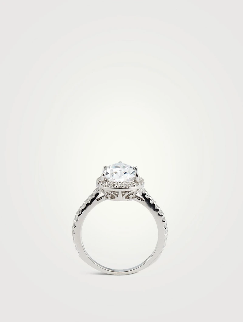 Luella Pear Borderset Ring