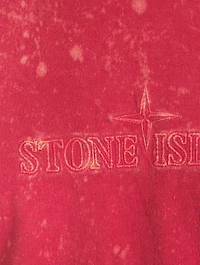 Cotton T-Shirt With Off-Dye OVD Treatment