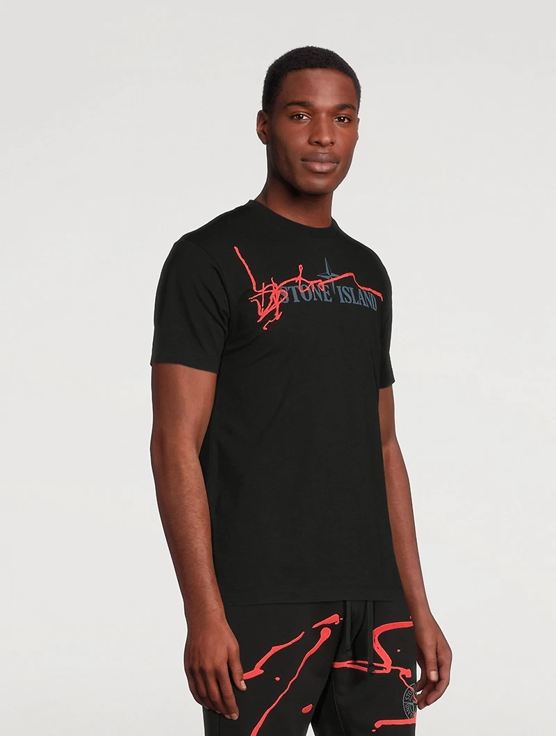 Ink Two Cotton Jersey T-Shirt