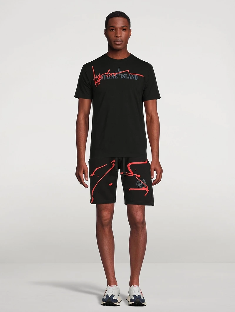 Ink Two Cotton Jersey T-Shirt