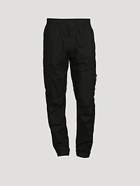 Garment-Dyed Stretch Cotton Tela Pants