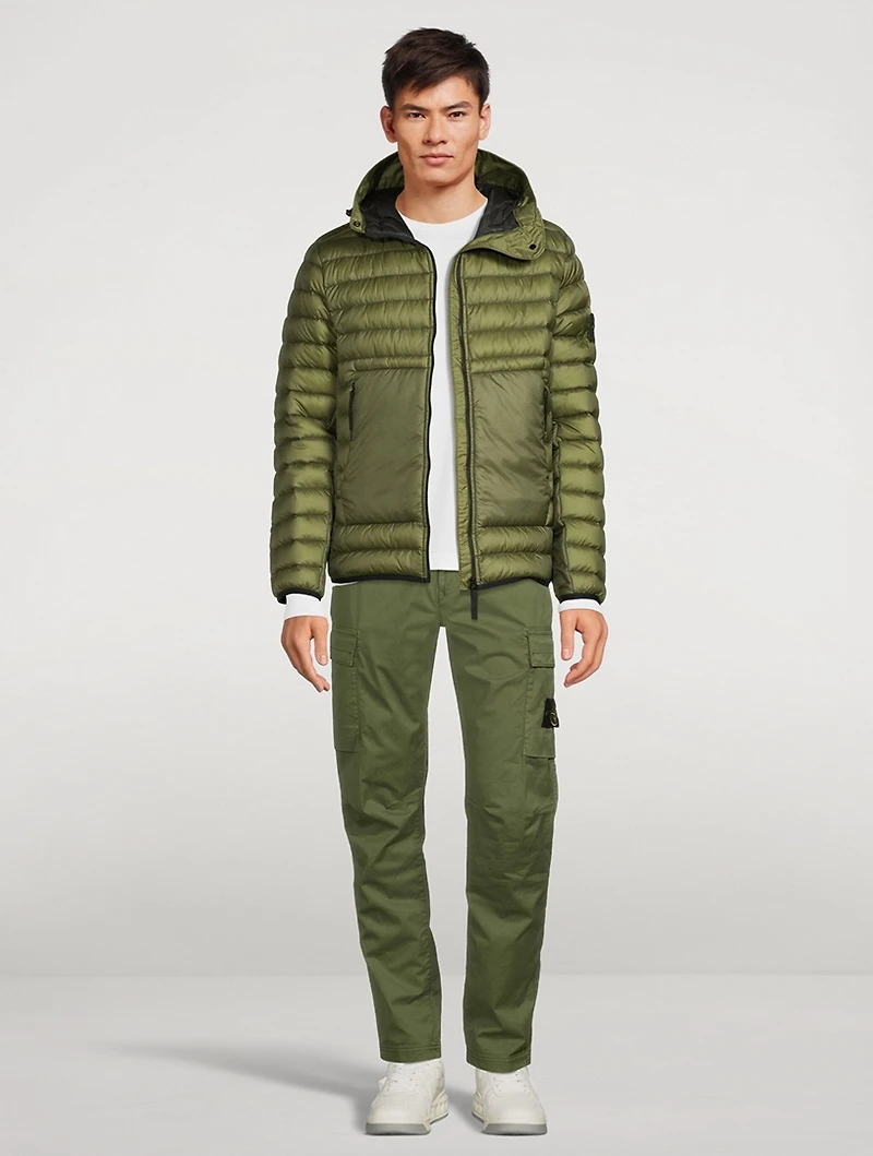Bio-Based Ripstop Nylon Down Jacket