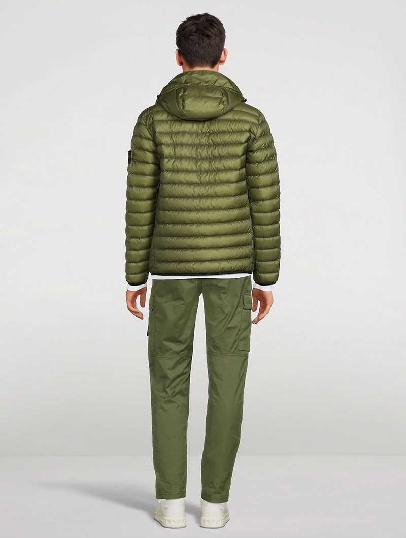 Bio-Based Ripstop Nylon Down Jacket