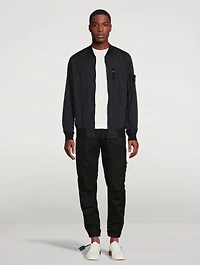 Skin Touch Nylon-TC Bomber Jacket