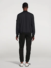 Skin Touch Nylon-TC Bomber Jacket