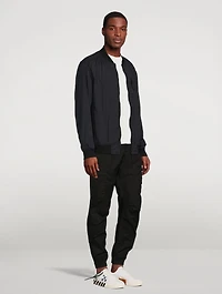 Skin Touch Nylon-TC Bomber Jacket