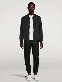 Skin Touch Nylon-TC Bomber Jacket
