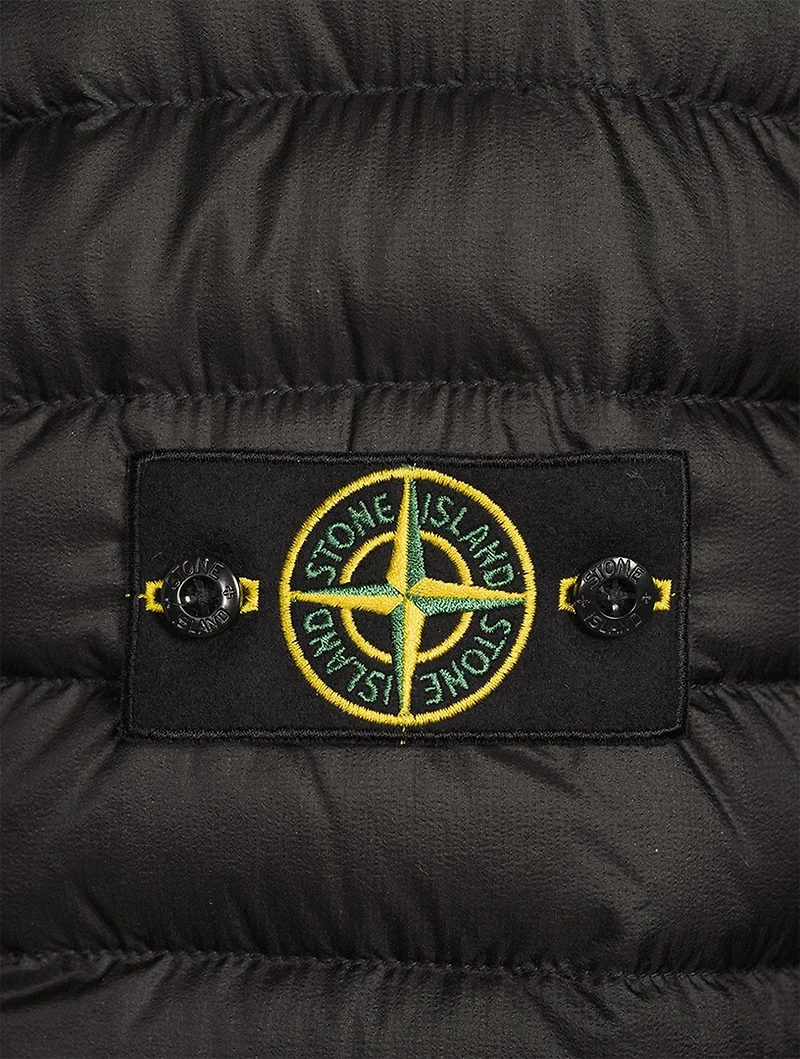 Nylon Down Shirt Jacket