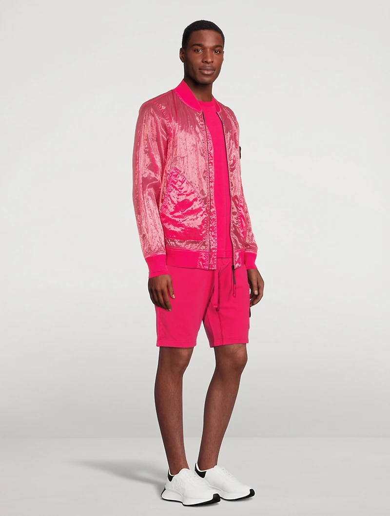 Piattina Garment Dyed Bomber Jacket