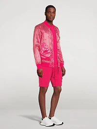 Piattina Garment Dyed Bomber Jacket