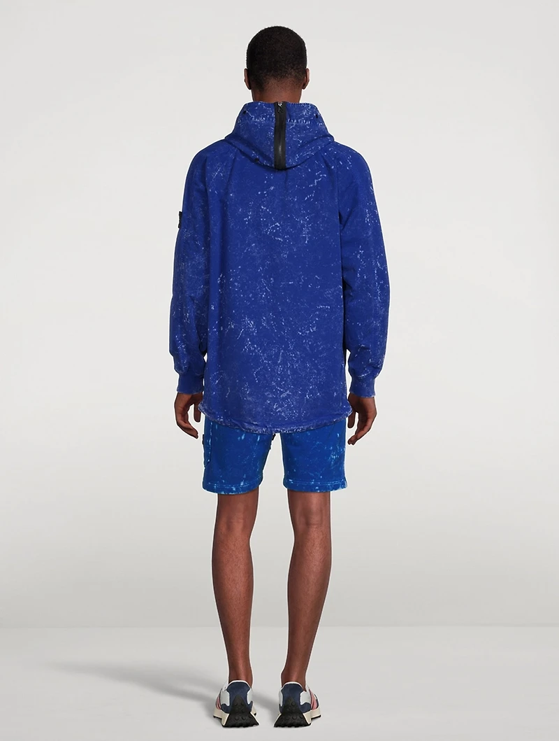 Cotton Ripstop Anorak Jacket With Hood