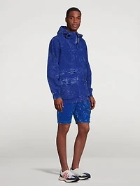 Cotton Ripstop Anorak Jacket With Hood
