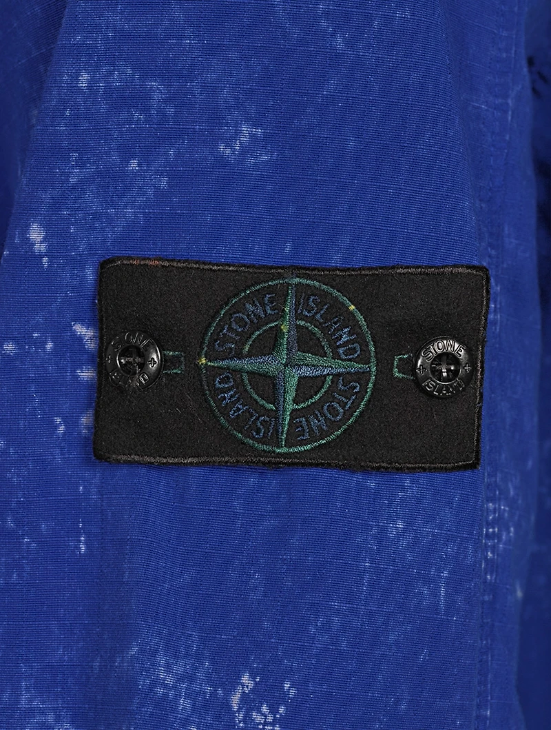 Cotton Ripstop Anorak Jacket With Hood