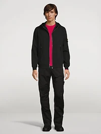 Ribbed Soft Cotton Crewneck Sweater