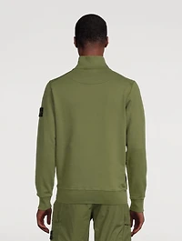 Cotton Half-Zip Sweatshirt