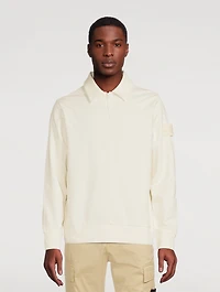 Cotton Stretch Fleece Sweatshirt