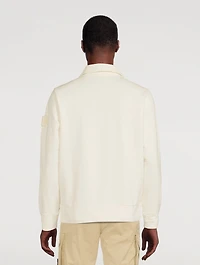 Cotton Stretch Fleece Sweatshirt