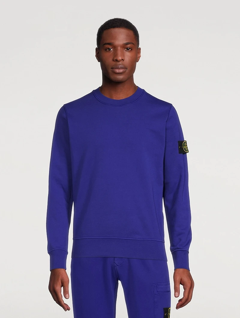 Garment-Dyed Cotton Fleece Sweatshirt