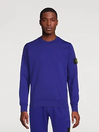 Garment-Dyed Cotton Fleece Sweatshirt
