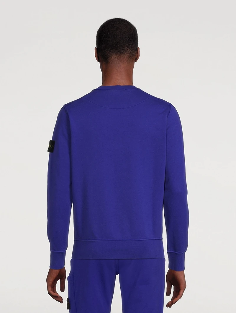 Garment-Dyed Cotton Fleece Sweatshirt