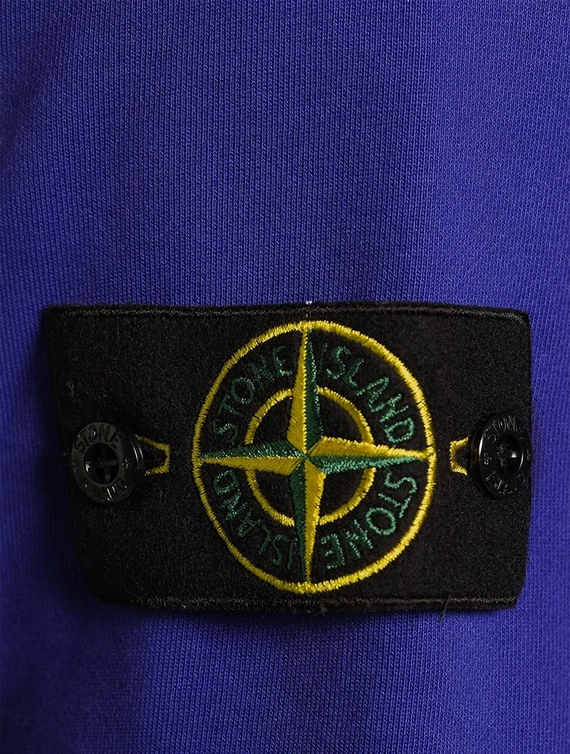 Garment-Dyed Cotton Fleece Sweatshirt