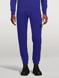 Garment-Dyed Cotton Fleece Jogger Pants