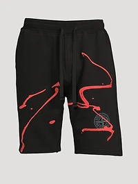 Ink Three Cotton Fleece Shorts