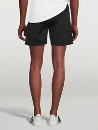 Nylon Metal Garment-Dyed Swim Shorts
