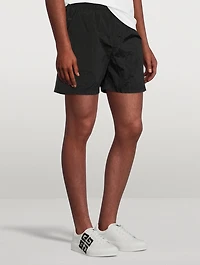 Nylon Metal Garment-Dyed Swim Shorts