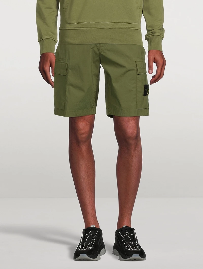 Paracadute Garment-Dyed Bermuda Shorts