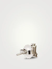 Fireworks 18K White Gold Cali Stud Earrings With Diamonds