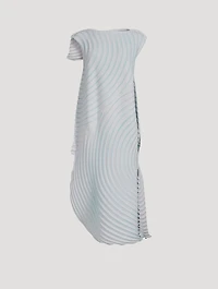 Silence Pleats Midi Dress