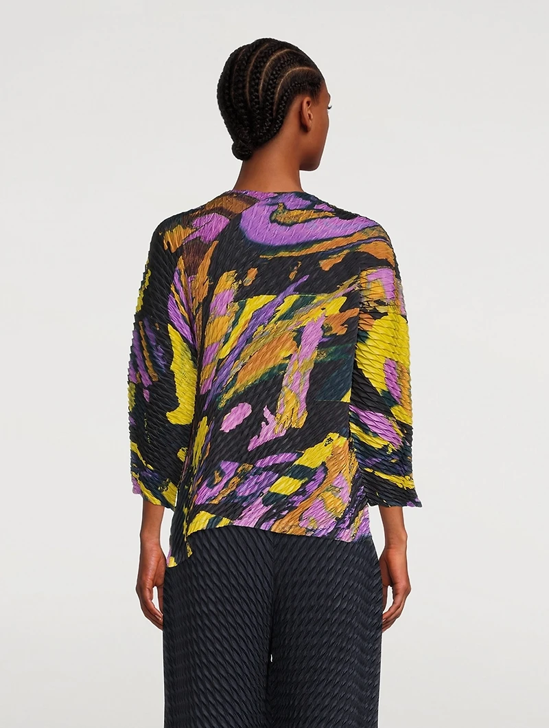 Bathing Pleats Cardigan
