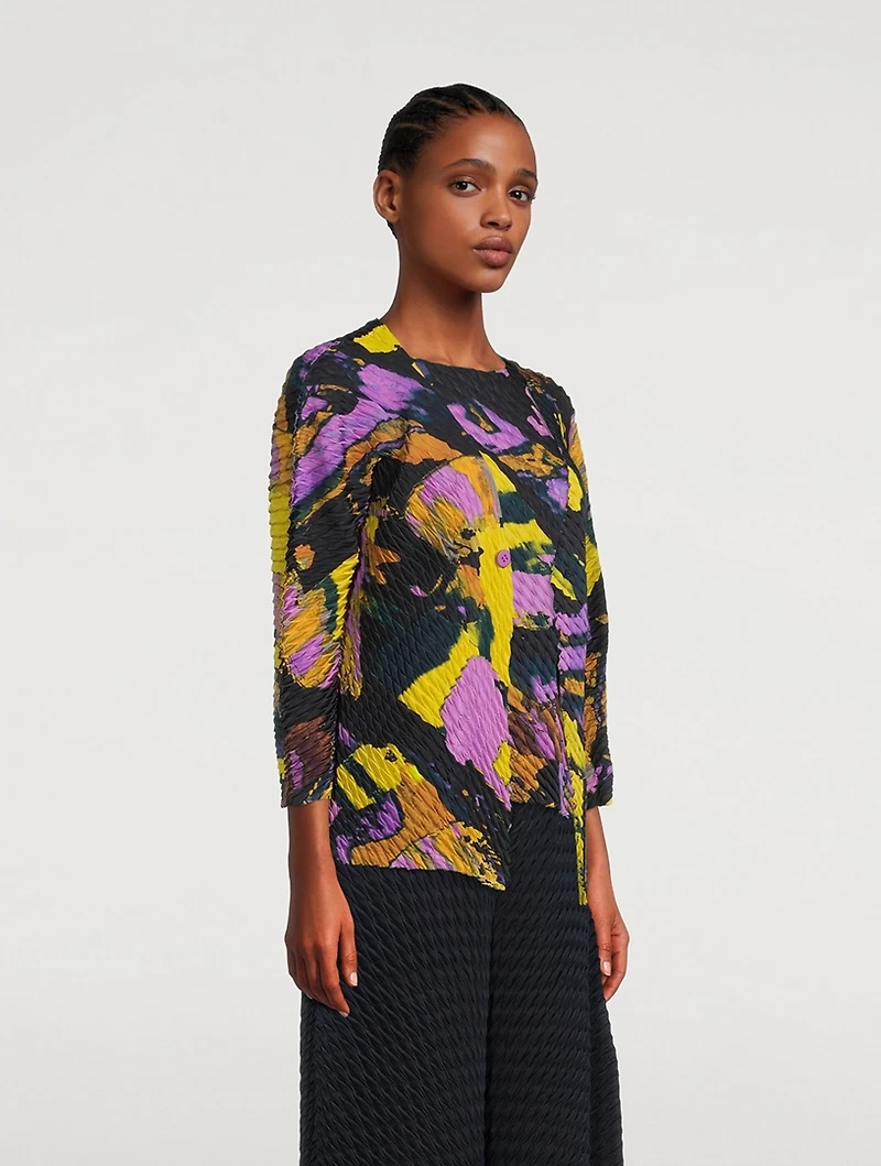 Bathing Pleats Cardigan