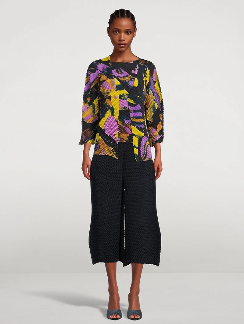 Bathing Pleats Cardigan